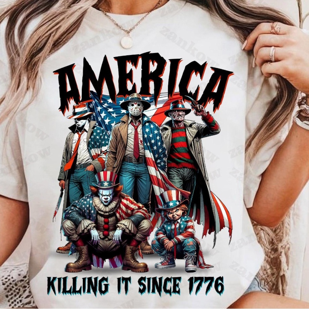 Patriotic Horror Shirt